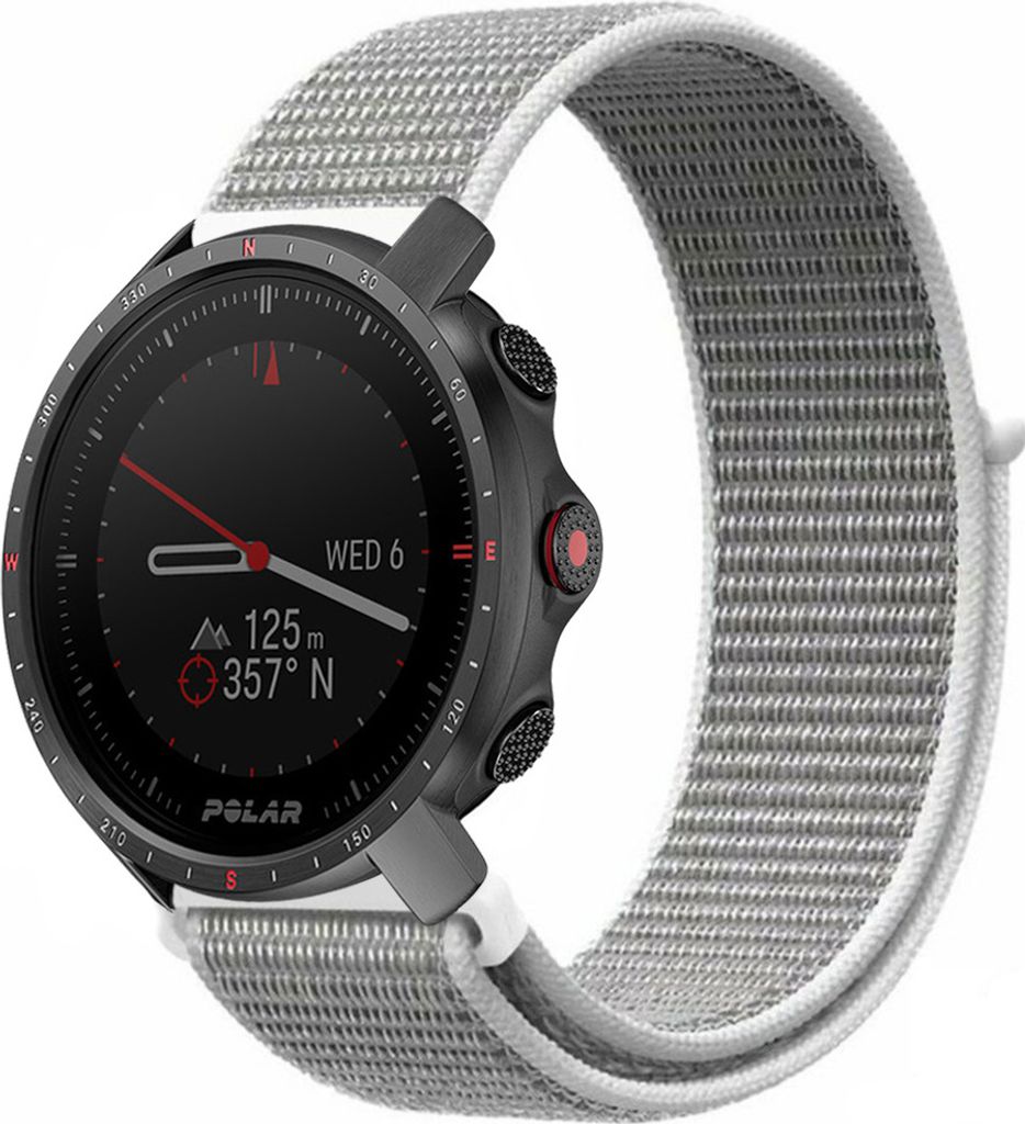 Strap-it Polar Grit X Pro Nylonarmband (Muschel)