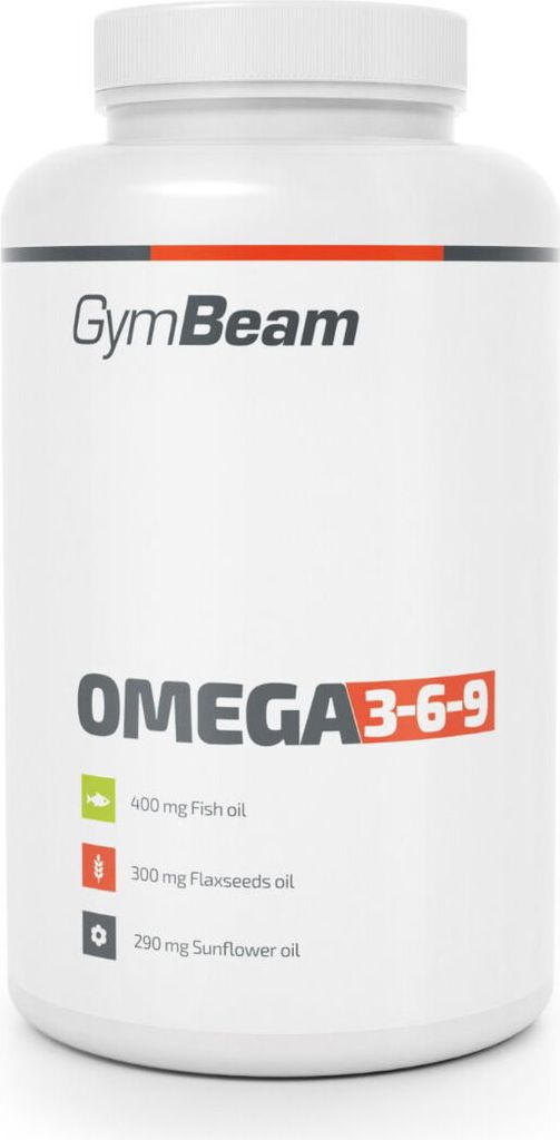 GymBeam Omega 3-6-9, 240 Kapseln