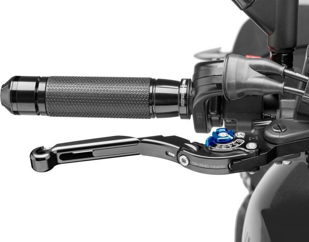 Brems-Kupplungshebel Puig Honda VFR800F (RC79) 2014- knick-und verstellbar schw