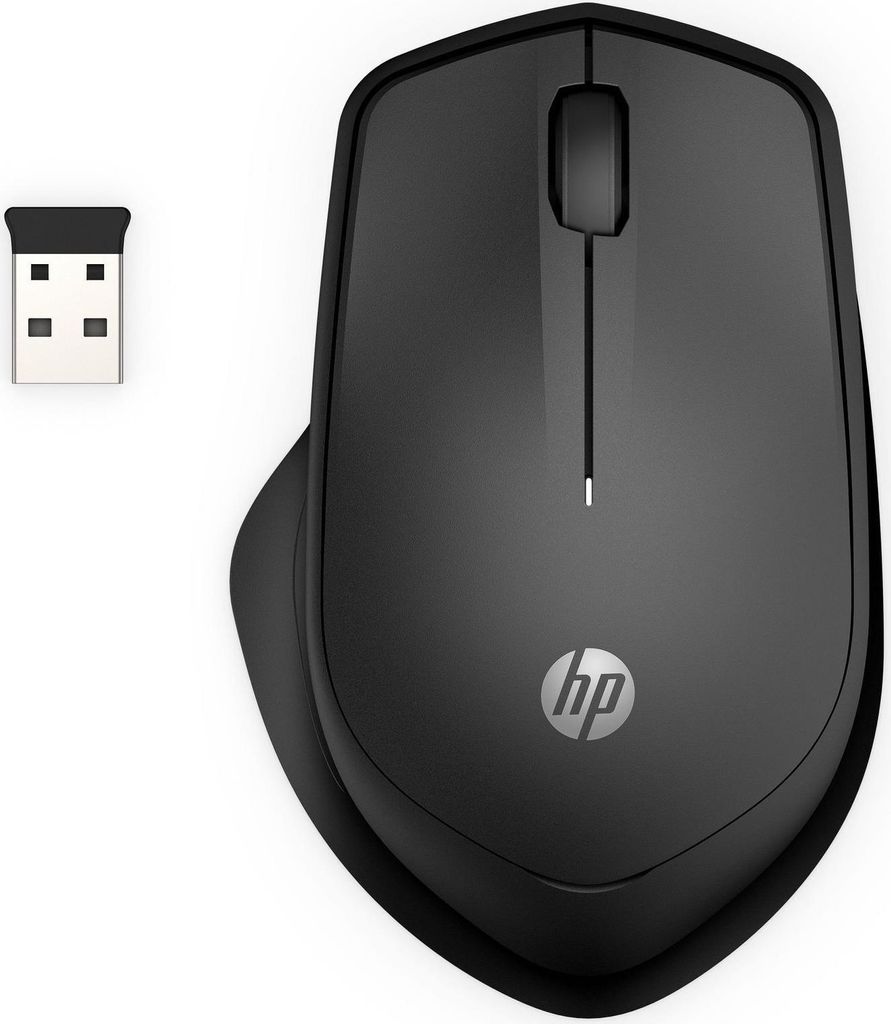 HP 285 Silent Wireless Mouse, Modell 136-54, 6G4E6AA