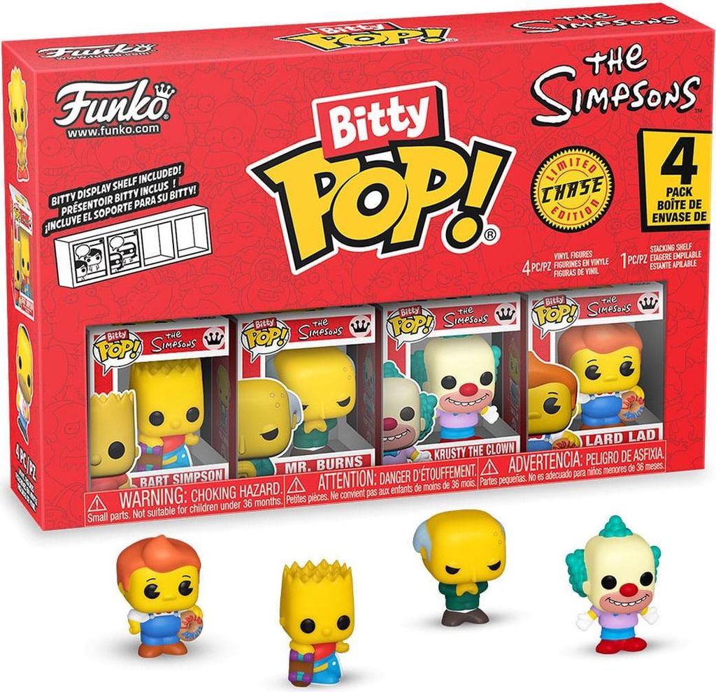 Figurka Funko Pop! Bitty POP The Simpsons Bart - Winylowa Immagine del prodotto 