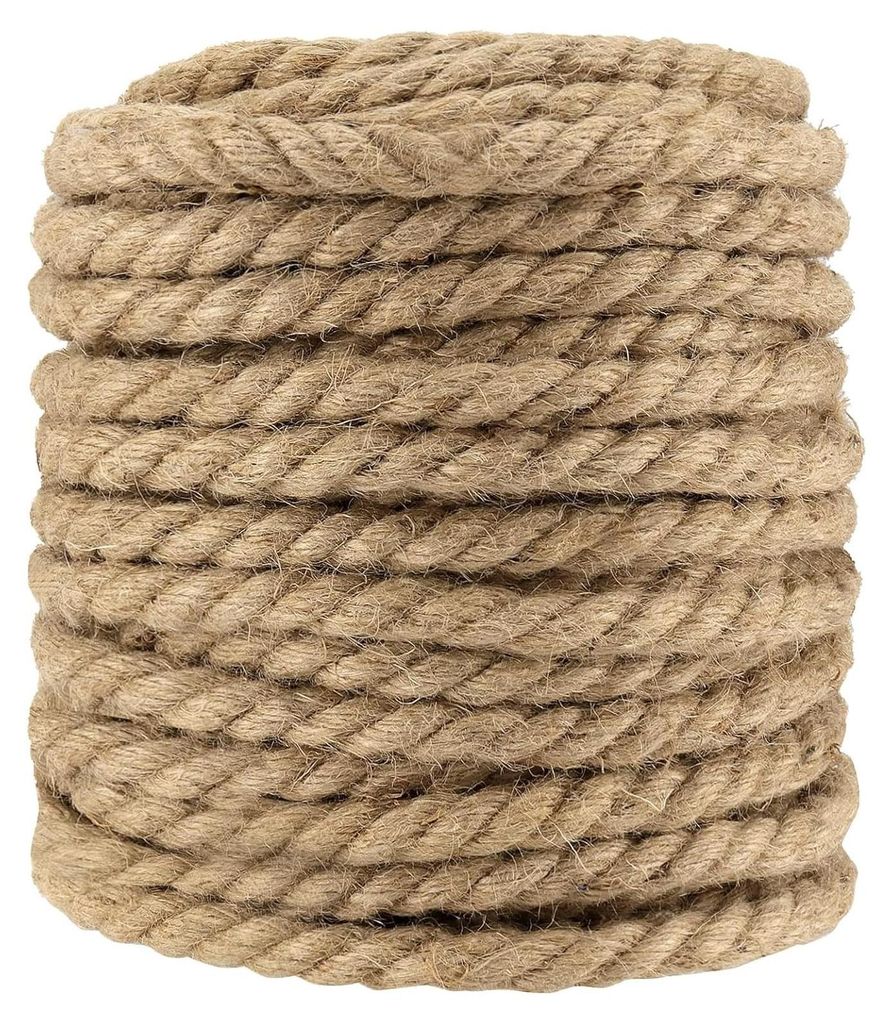Corde en jute de 10 mm - Jute naturelle tressée - Image du produit 