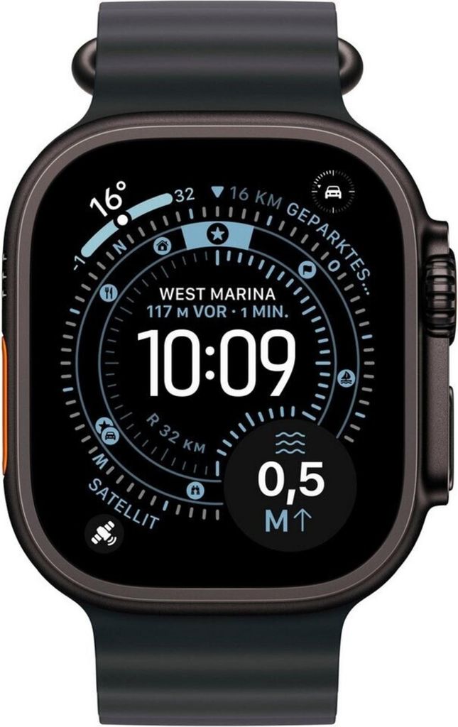 Apple Watch Ultra 3, OLED-scherm, touchscreen, 64 GB Productafbeelding 