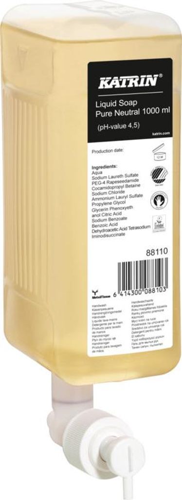 Katrin savon de toilette 6x1 l incl. pompe Image du produit 