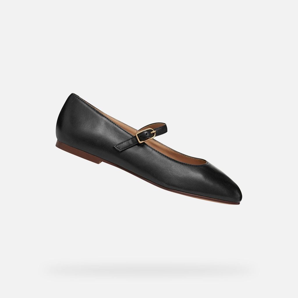 Geox Schwarze Damenballerinas Marsilea 39 Produktbild 