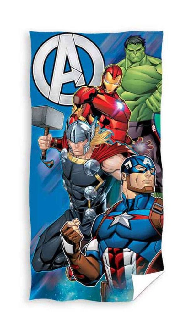 Produktbild von Arlis Strandtuch / Badetuch Avengers Marvel – 70x140 Cm, 100% Baumwolle | Offizielles Marvel-Produkt Für Pool, Strand & Alltag