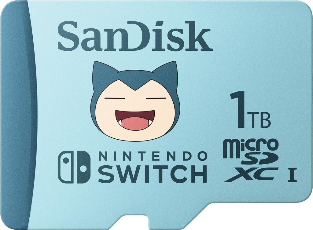 SanDisk 1TB Pokemon Relaxo microSD-Karte für Nintendo Switch