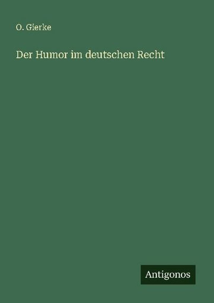 Der Humor im deutschen Recht