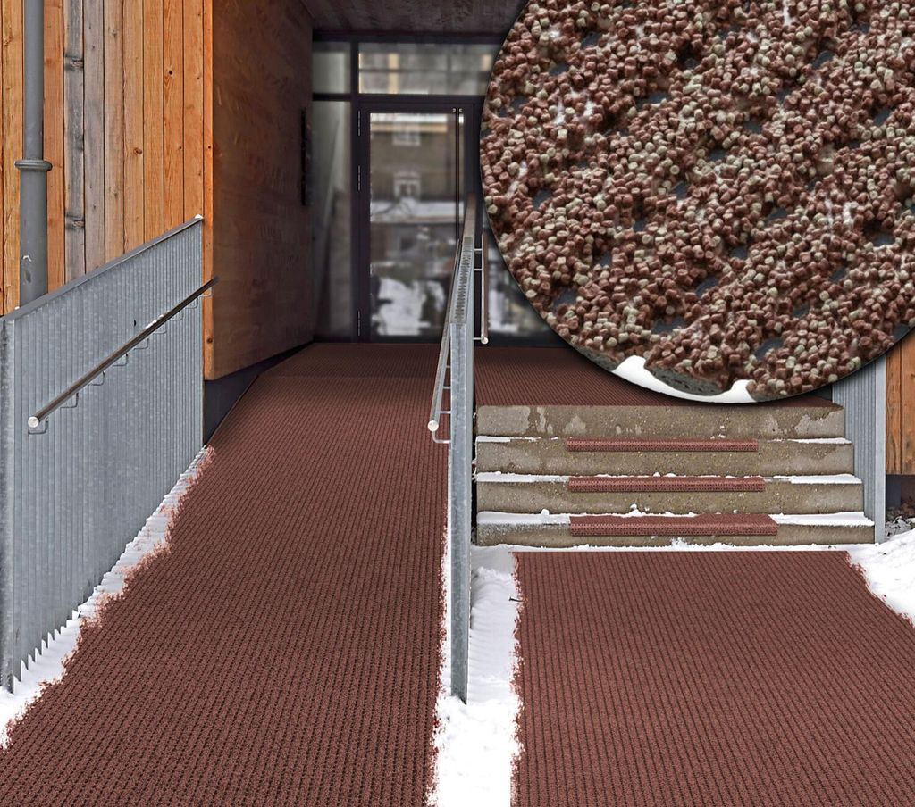 SafeStep AntiRutsch - Sicherheitsmatte PRO Terra 1,20 x 24,00 Meter