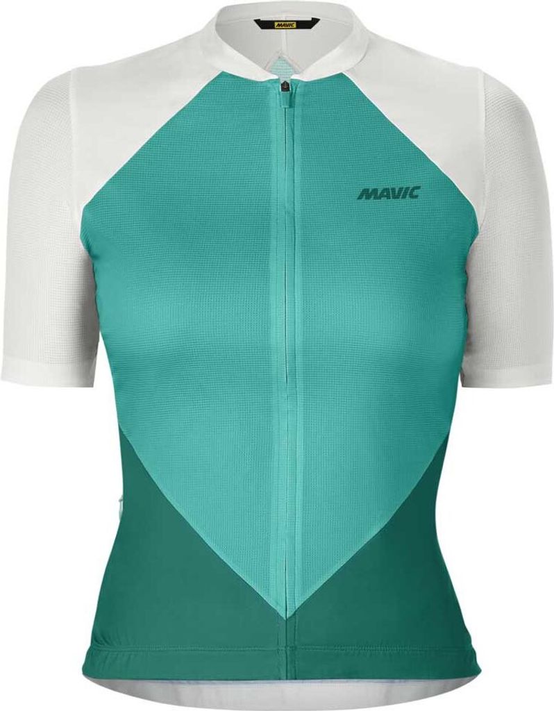 Mavic Sequence Pro Short Sleeve Damen Radtrikot Gr.L Atlantis