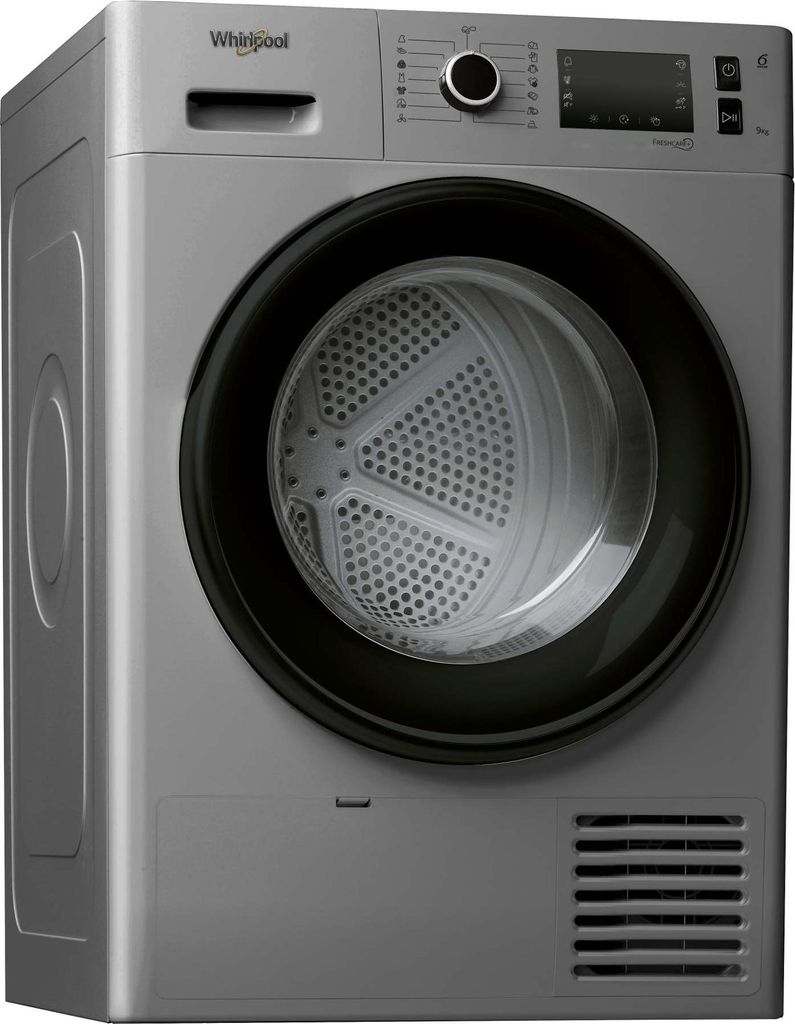 Wärmepumpentrockner mit kondensator 60cm 9kg  silber Produktbild 