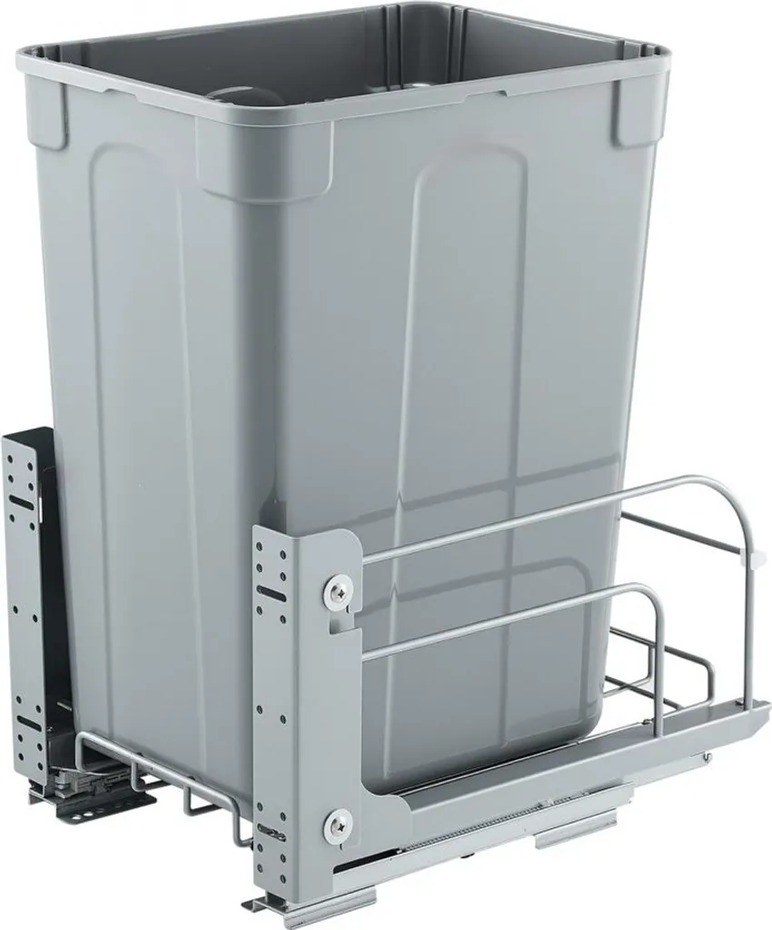 Poubelle cachée coulissante 35Qt : Dites adieu au désordre en cuisine