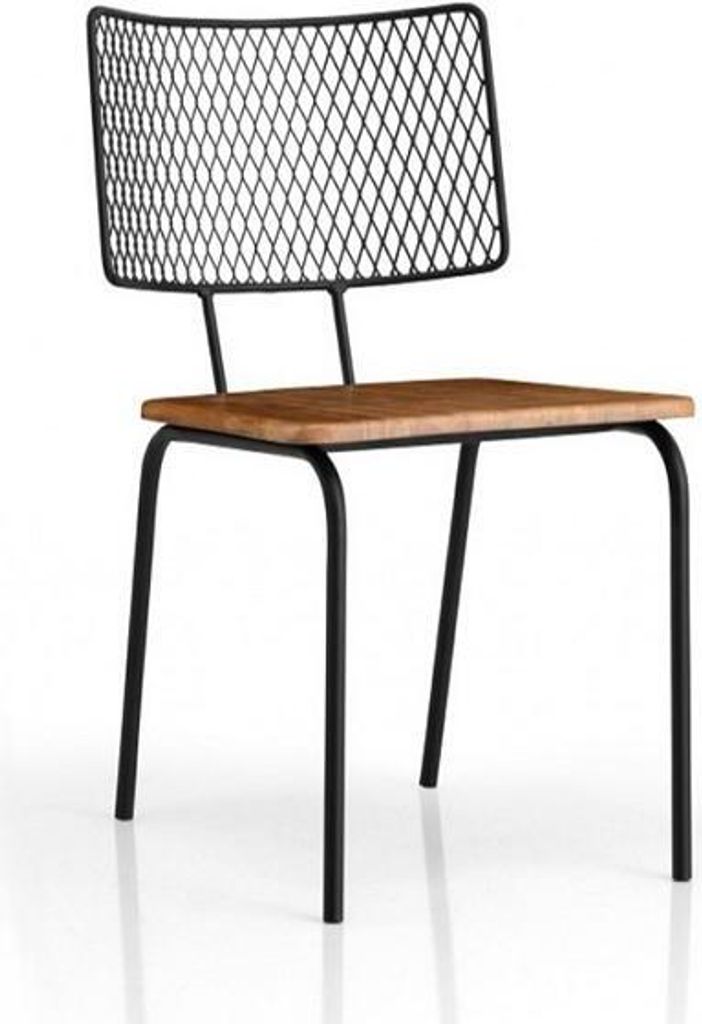 Metall Stuhl Terrassenstuhl Gartenstuhl Esszimmerstuhl Ohne Armlehne