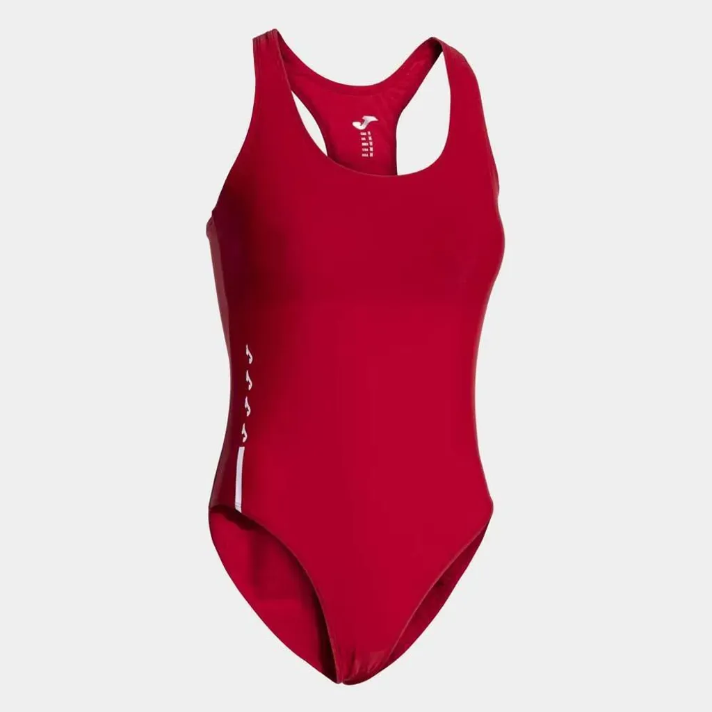 Joma Shark III Maillot de Bain de Natation Rouge en Taille XXS pour Filles