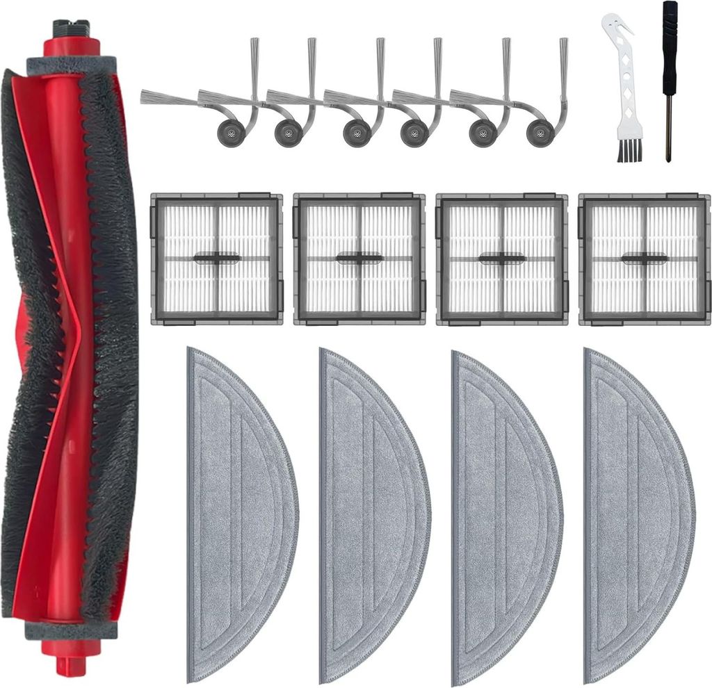 INF Kit d'accessoires 17 pièces pour aspirateur Roborock Image du produit 