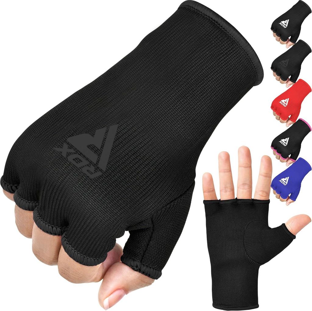 RDX Innenhandschuhe Boxen Muay Thai MMA Training, Elastisch Boxbandagen Kampfsport Sparring Handbandagen, Inner Boxing Gloves, Boxsack Punchingbäl...