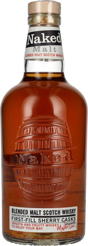 Naked Blended Malt Scotch Whisky 40% obj. 0,7l Obrázok produktu 