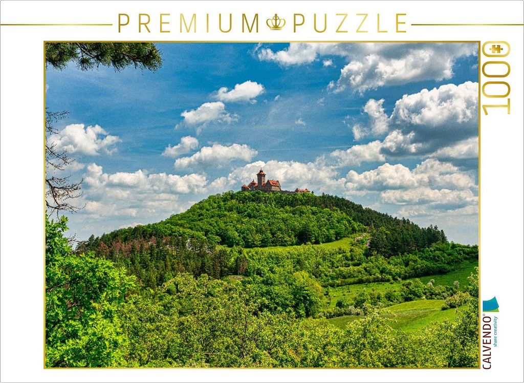 CALVENDO Puzzle Ein Motiv aus dem Kalender Wandern in Thüringen 1000 Teile Puzzle quer | 1000 Teile Lege-Größe 64x48cm Foto-Puzzle für glückli...