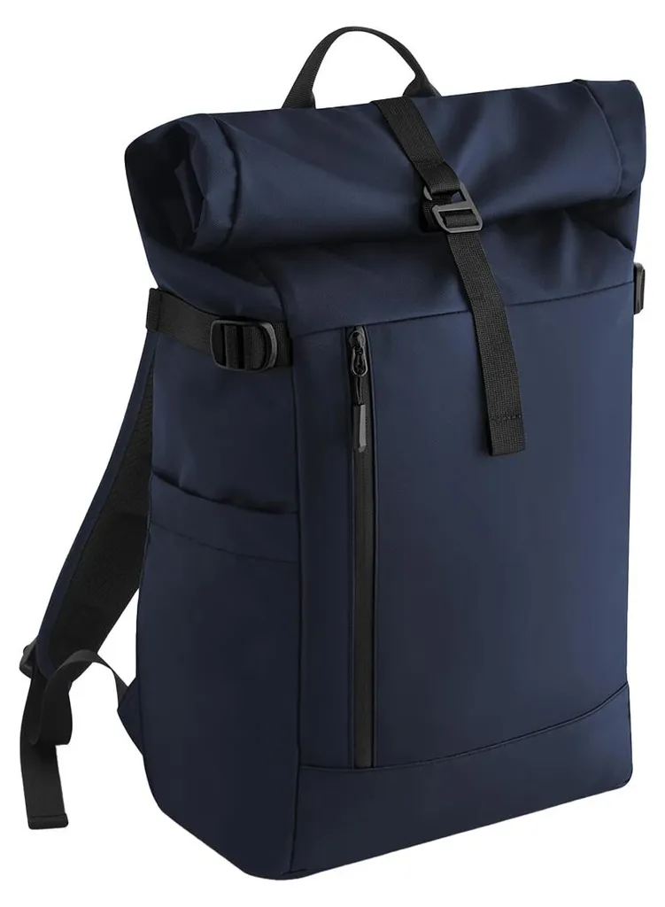 Sac à dos à enrouler bleu marine Bagbase PC8264 idéal pour la ville 20L