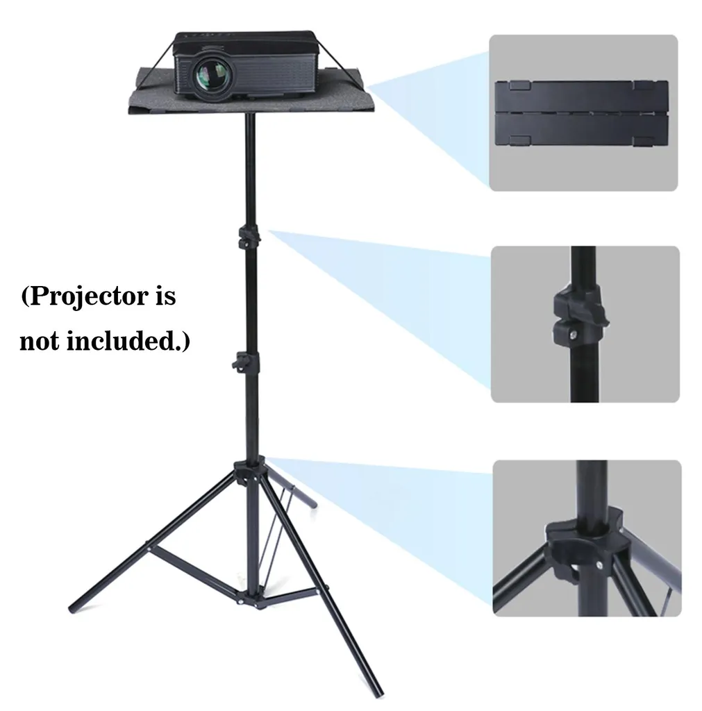 Support Projecteur Réglable T160 et Tablette Multimédia pour Bureau - 5