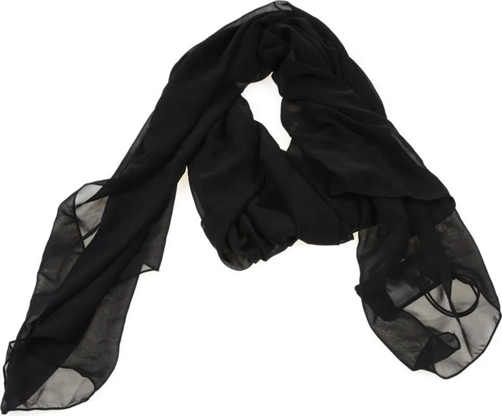 Foulard Noir SOOS K14665 pour Finir vos Tenues avec Style et Simplicité