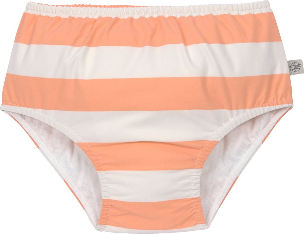 Lässig Schwimmwindel Baby Splash & Fun Block Stripes milky/peach, 13-18 Monate Gr. 86