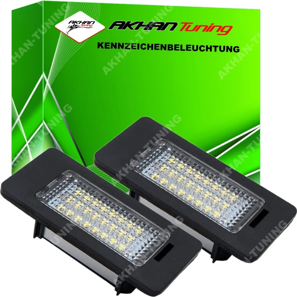 KB11 Luci Targa LED Canbus per VW Golf 5 6 7 Caddy e Passat