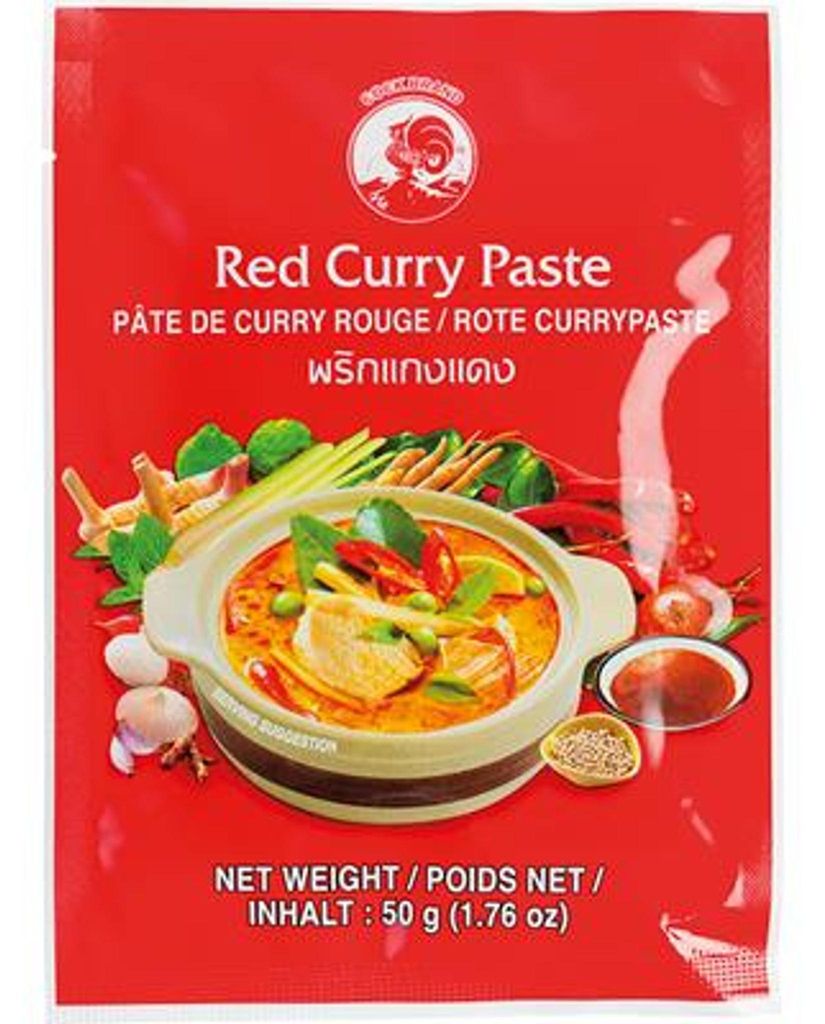 Pasta curry czerwona 50g - Cock Zdjęcie produktu 