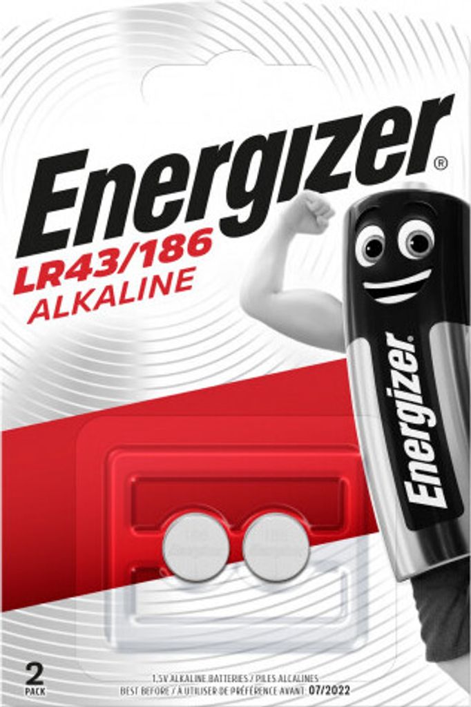 Baterie Energizer alkalická  1,5V LR43 /186 - 2 ks Obrázek produktu 