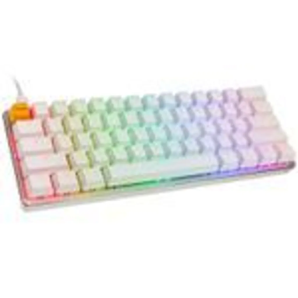 Glorious GMMK Clavier Gamer USB QWERTY US Argent - Version Full Size - 3