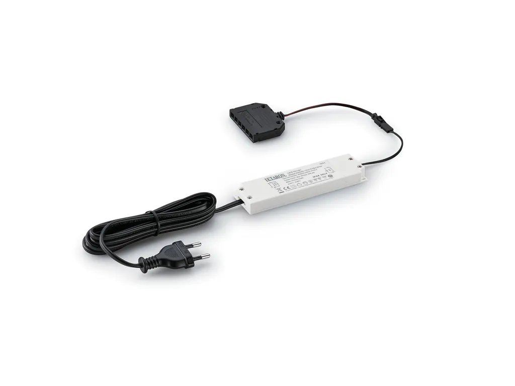 Convertisseur 1 LED NABER 7064208 compact - Boîtier Blanc Résistant
