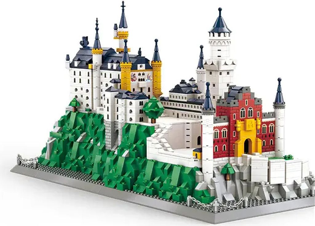 WANGE 6226 Stavebné bloky Zámok Neuschwanstein - slobodný Obrázok produktu 