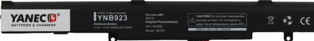 Yanec Laptop -Batterie 2600mah