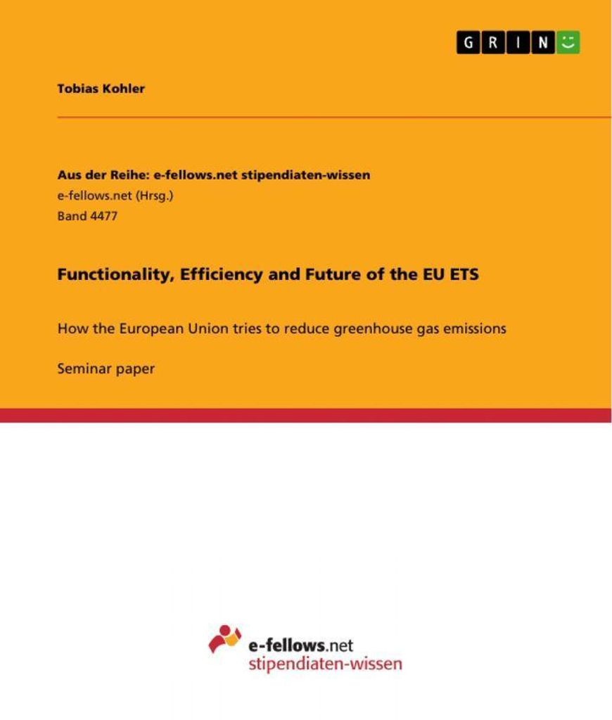 Functionality, Efficiency and Future of the EU ETS