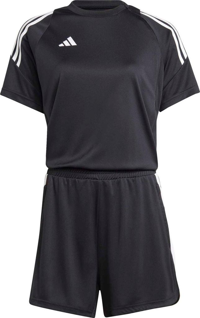 Adidas Jumpsuit Trainingsanzug Damen - Schwarz / Weiß | Größe: M