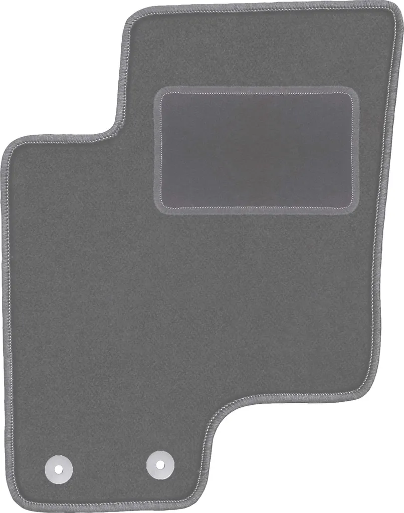 Tappetino Guida Hyundai Getz 2002-2010 Velluto Graphite con Fissaggi