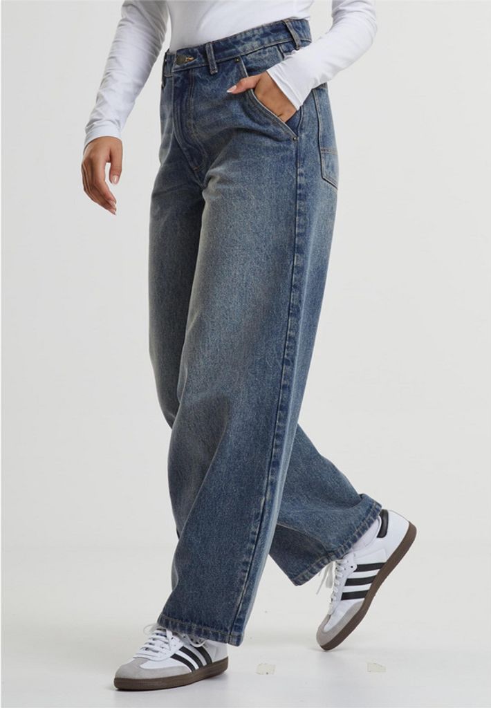 Dámské džíny Urban Classics Ladies Tapered Baggy Jeans Obrázek produktu 