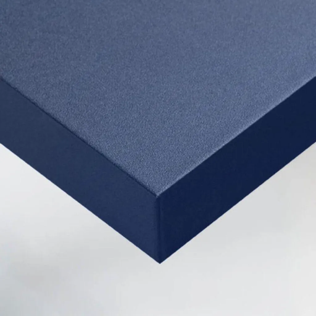 Film vinyle adhésif bleu mat 122 cm x 10 m pour rénovation intérieure