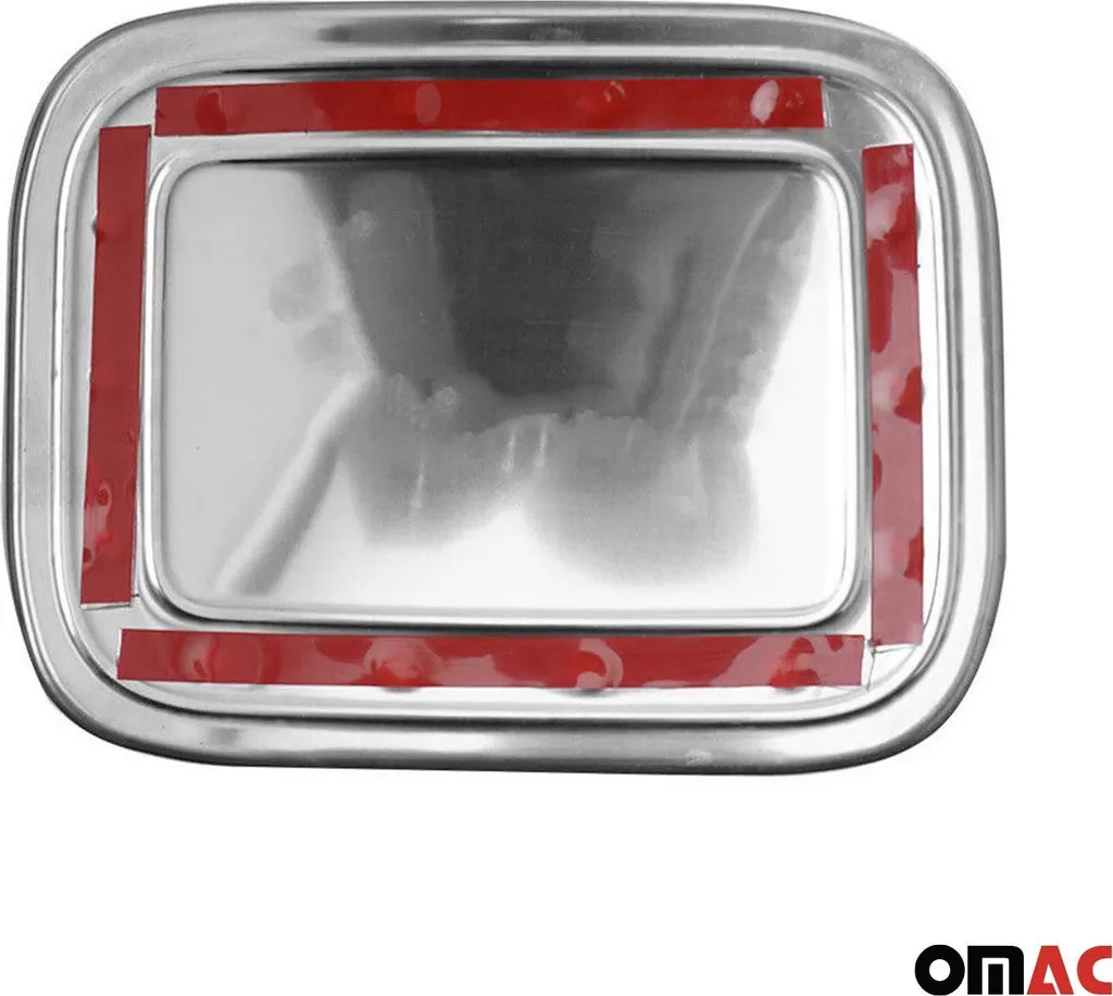 Cornice Tappo Serbatoio VW Caddy 2003-2015 Inox Silver Chrome - 7