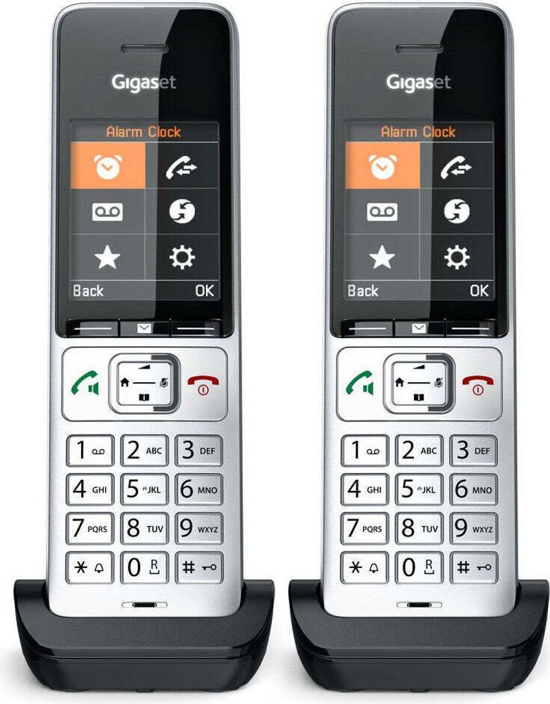 2 Gigaset COMFORT 500HX duo Zusatz-Mobilteile Produktbild 