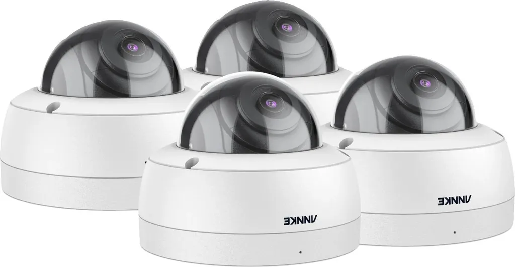 Caméra de surveillance 5MP PoE avec boîtier anti-vandalisme IK10
