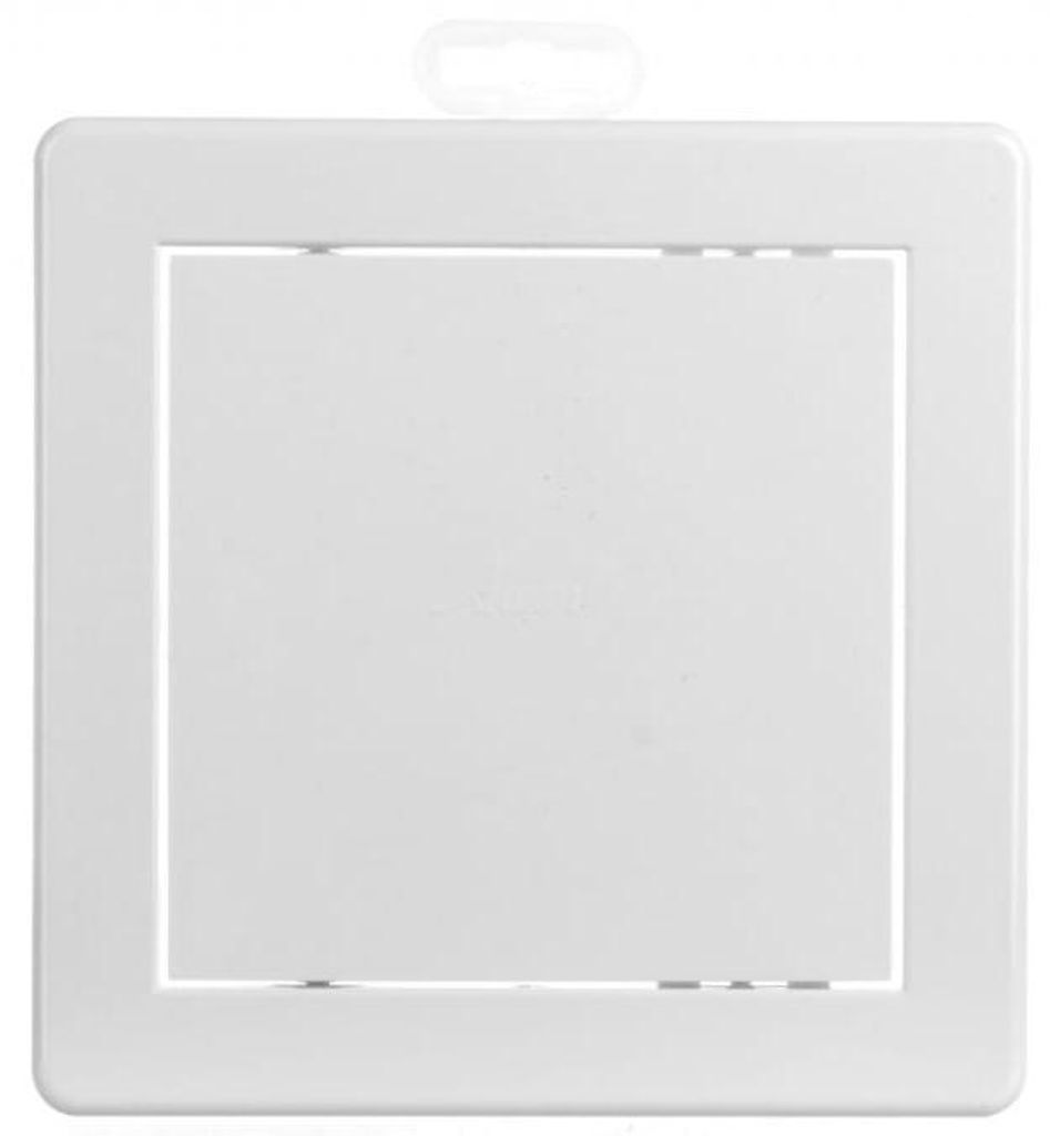 Inspectieluik van kunststof, 150 x 150 mm, wit, model DT10 Productafbeelding 