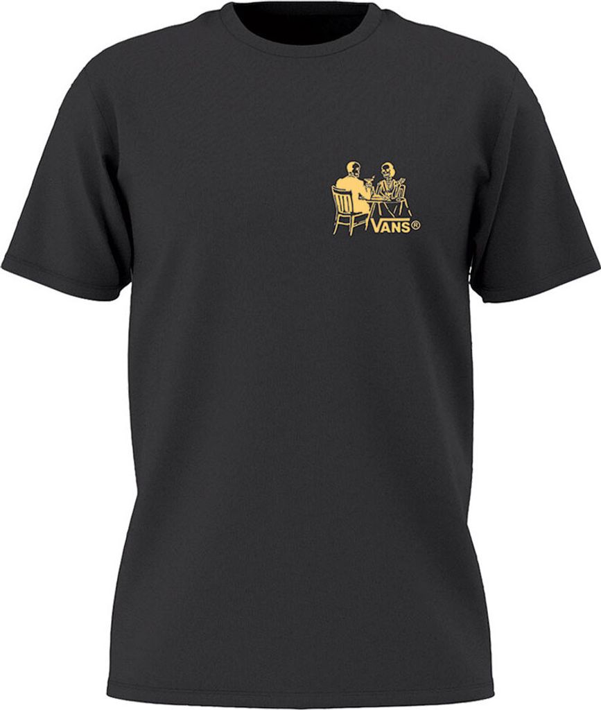 Vans Fine Dining Kurzarm-t-shirt Schwarz S Mann Schwarz S