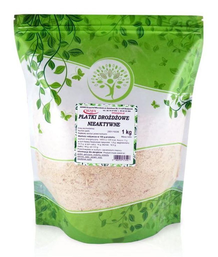 Płatki drożdżowe nieaktywne 1kg Zdjęcie produktu 
