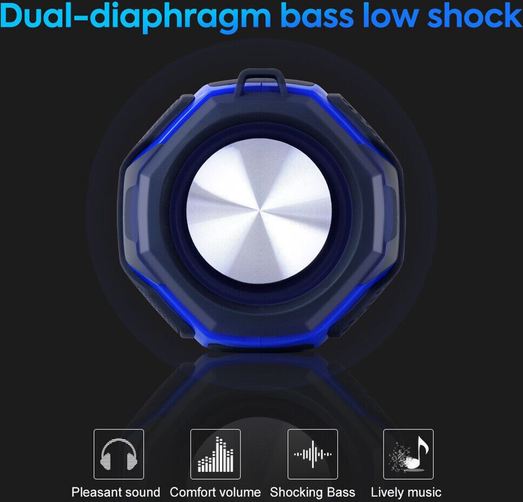Bluetooth Lautsprecher Bluetooth 5.0 Tragbarer Musikbox Produktbild 11