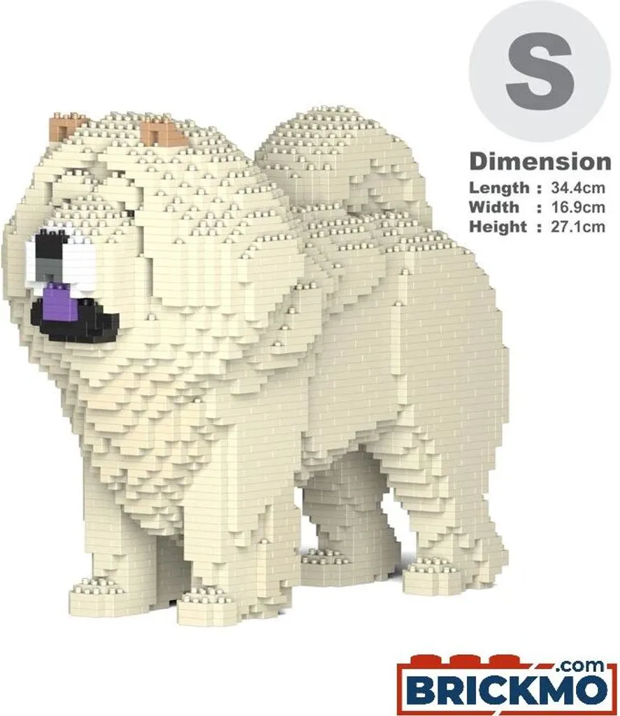 Chow Chow JEKCA ST19CC02-M04 - Briques Robustes avec Système de Vis