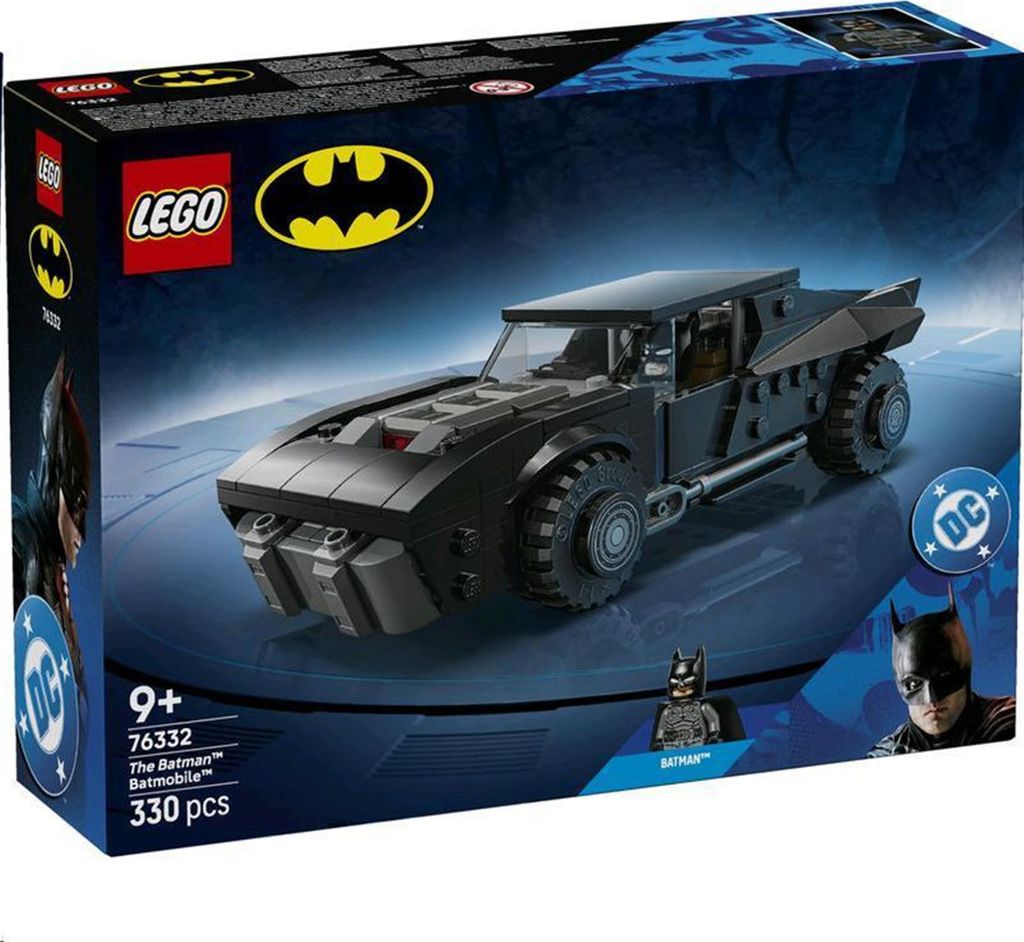 LEGO DC The Batman: Batmobil Auto Spielzeug - Superhelden Modellbau zum Sammeln mit Minifigur und goldener Münze - Kinder Geschenk für Jungen ab...