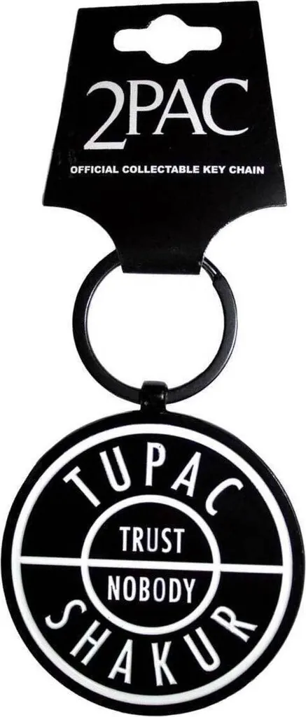 Regalo Rap: Portachiavi 2Pac Trust Nobody per Appassionati Musica