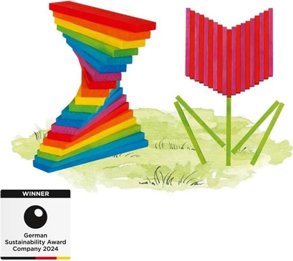 Puzzle Goki 200 pièces multicolore en carton pour enfant et famille