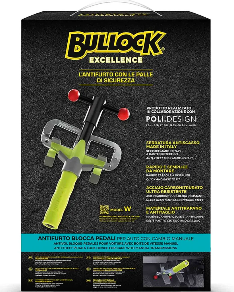 Recensione Bullock Excellence W Antifurto Bloccapedali Cambio Manuale - 4